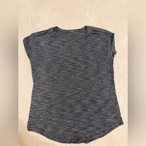 Lululemon Heather Gray Short Sleeve Tee